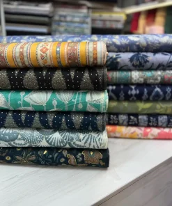 باتیک نخ طلاکوب هندی